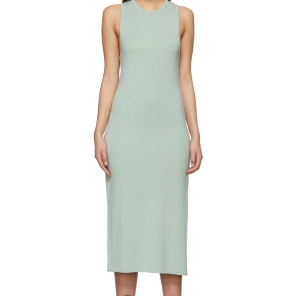rag & bone Sleeveless Light Green Midi Dress